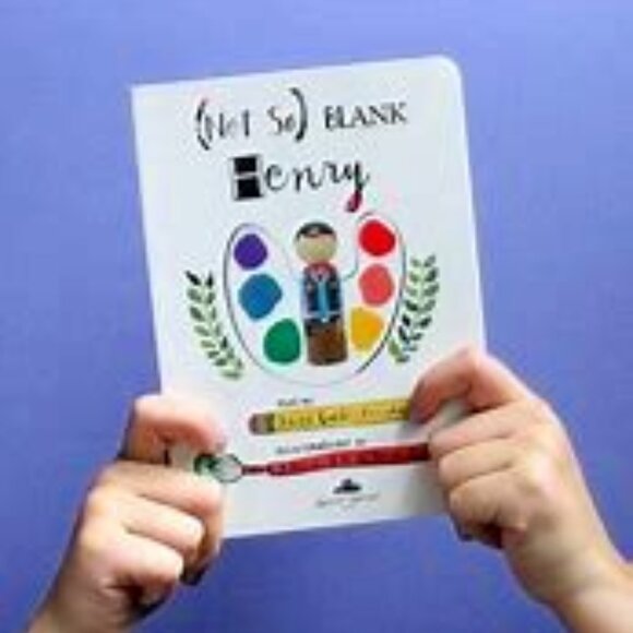 Goose Grease (Not So) Blank Henry Board Book - Picture 1 of 3